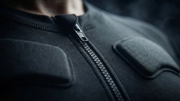 Comfortable and Easy to Put On and Take Off, with Front and Back Zippers